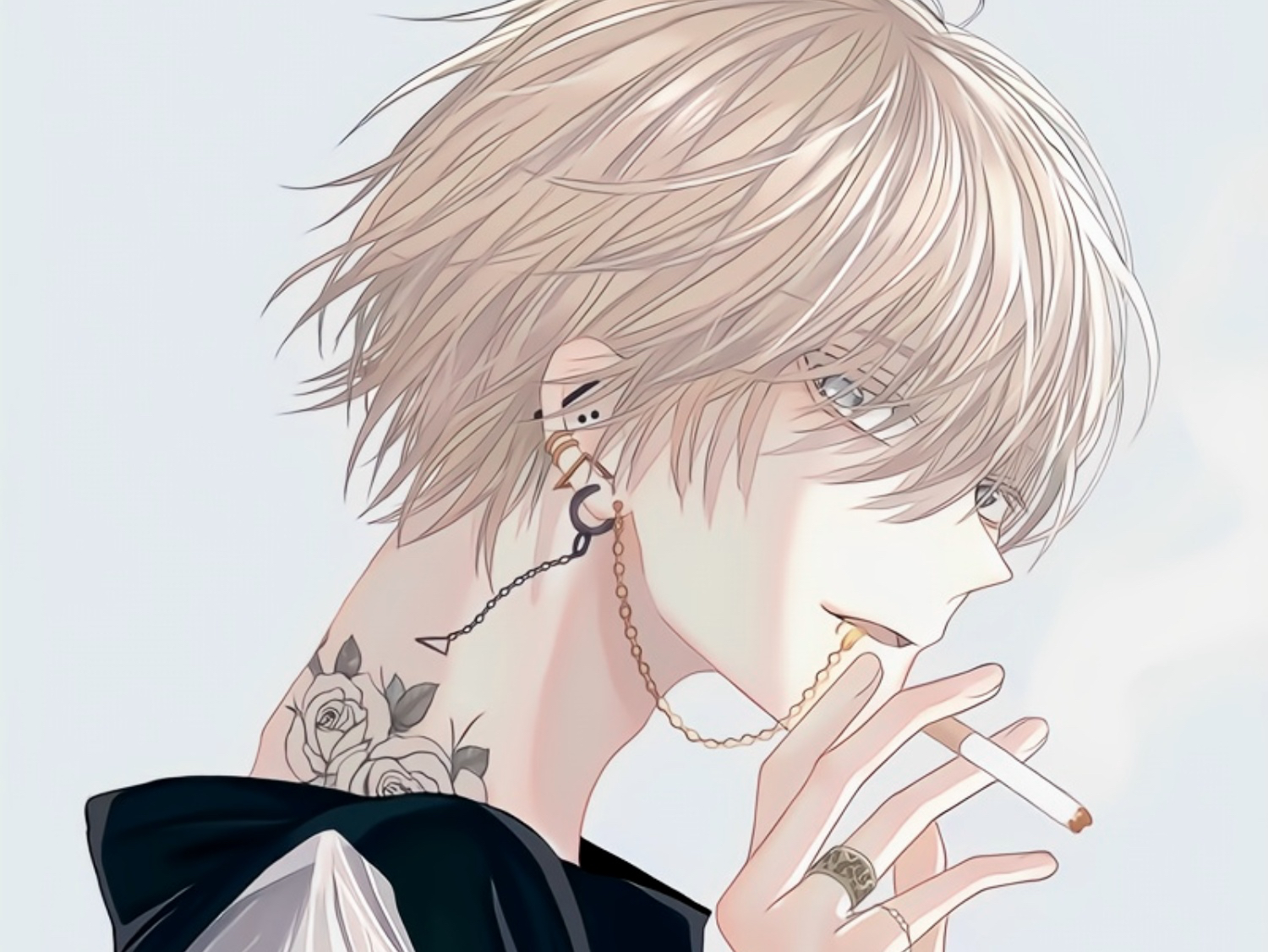动漫男生高清壁纸，小巷深处的独特风情