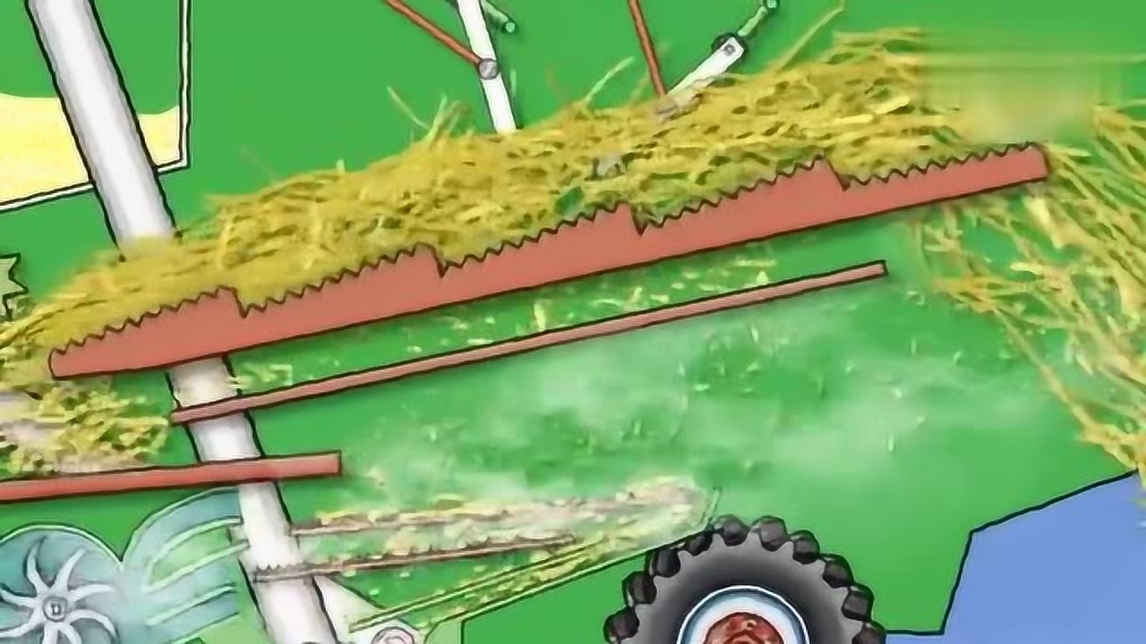 最新收割机操作演示视频,机械奇遇与家的温馨之旅